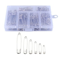 unbranded  3 Pcs Pin Bag Small Safety for Clothes Quilting Pins Curved Silver