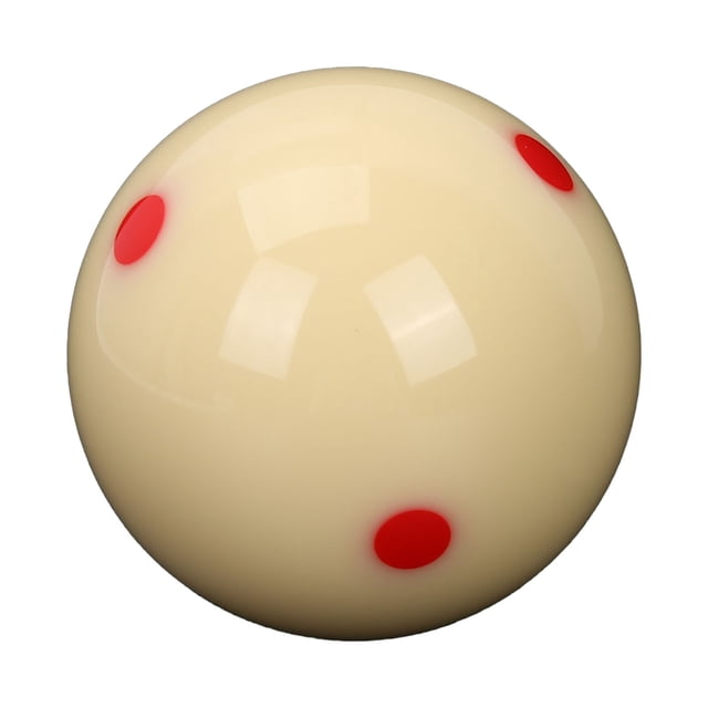 Bola de Entrenamiento de Billar de Resina para Adultos y niños, Bolas de Piscina de práctica de Punto Rojo de Billar de Resina de 5,72 cm