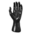 thumbnail image 2 of Mano de maniquí masculino Cola para joyería pulsera reloj guantes anillo negro 300x70x50mm, 2 of 8