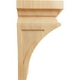 thumbnail image 3 of Ekena Millwork 6"W x 6 3/4"D x 12"H Large Nevio Wood Corbel, Red Oak, 3 of 4