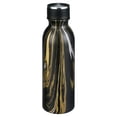 thumbnail image 2 of Smartshake Bohtal 20oz Insulated Flask with Durable Double Wall Stainless Steel, Black Marble, 2 of 5