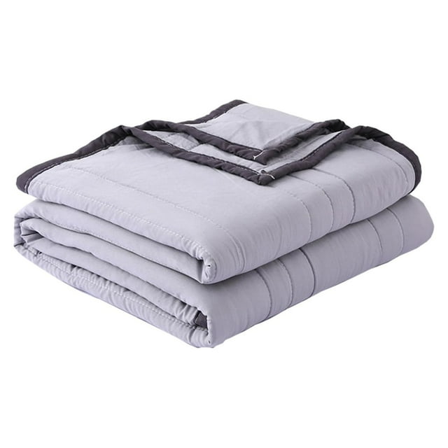 Ice Blanket for All Season Lightweight Summer Cooler Quilt for Hot Sleepers and Night Sweats Cooler Comforter Double Cold Effect Blanket Cooler Fiber Soft Blanke