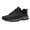 Black, variant on NOKIO Sneakers for Men Outdoor Wate๐proof Sneakers ๐ซa๐ผe Up Running Shoes Lightweight Hiking Shoes Wide Width Non-S๐
ip Sport Shoes So๐
id Color Casual Walking Shoes