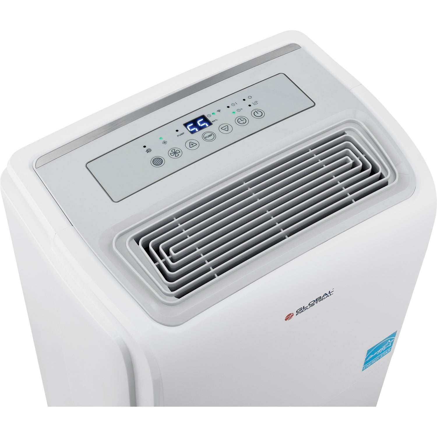 Global Industrial Portable Dehumidifier with Pump, 40 Pint Capacity