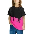 thumbnail image 5 of Gpaecead Boys Girls Easter Shirts Print Tshirt Short Sleeve Top Graphic Tshirts 3-14 Years Hot Pink, 5 of 6