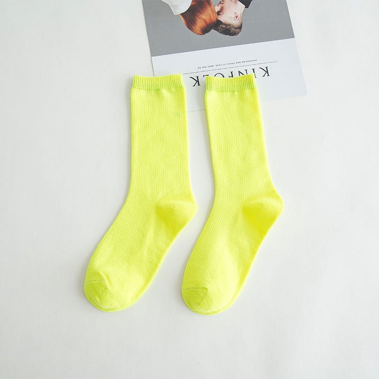 Vincent Creation Lot 4 Paires Chaussettes Ultra Douces Femme - Unies Ou Rayées Chaussettes Chaudes Confort