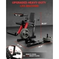 thumbnail image 4 of Danolapsi Leg Extension and Curl Machine,4-in-1 Leg Press Machines for Home Gym,Lower Body Special Leg Machine,700Lbs Weight Capacity Adjustable Workout Equipment,Exercise Bench for Lower Body, 4 of 7