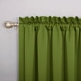 thumbnail image 2 of Heavyweight Velvet Curtains, Light Filtering Thermal Insulated Drapes, Rod Pocket Drapes for Living Room Bedroom & Home Office, 2 Panels, 2 of 5