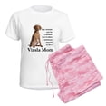 thumbnail image 6 of CafePress - Vizsla Mom Pajamas - Women's Short Sleeve Print T-Shirt and Pants Light Cotton Pajama Set, 6 of 7
