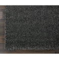 thumbnail image 5 of Nourison Malibu Shag Solid Shag Dark Grey 3'11" x 5'11" Area Rug, (4' x 6'), 5 of 8
