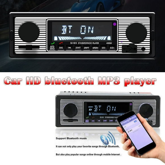 4-channel digital car bluetooth for Audi o USB/SD/FM/WMA/MP3/WAV retro radio stereo -