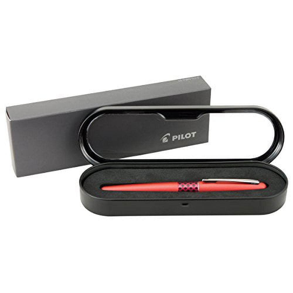 Pilot Metropolitan Retro Pop Fountain Pen - Red - Stub Nib