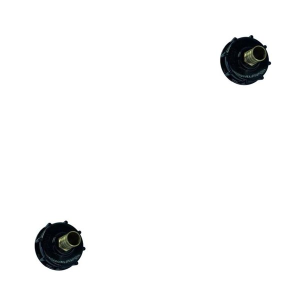 Scienceny Conector de adaptador de tubería reemplazable para garaje de jardinería profesional desmontable portátil de ajuste de barriles de agua IBC Type1 NO1 Scienceny CBP495620