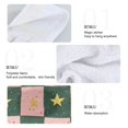 thumbnail image 2 of Yayeee Kitchen Hanging Hand Towels Set of 2 with Loop Bathroom Absorbent Tie Towel, Pink Abstract, 2 of 7