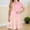 Multicolor, variant on Cethrio Girls' Nightgowns Size 6, Summer Loose Fit Short Sleeve Mid-length Kids Sleep Dresses Sleepwear Multicolor Size 6