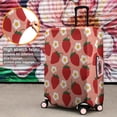 thumbnail image 4 of Strawberry Plants Fruit Flower Pink Pattern Luggage Cover Fashion Suitcase Cover Baggage Covers Fit 25-28 Inch Luggage (Go Travel), 4 of 5