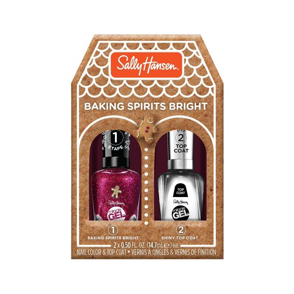Esmalte de uñas Sally Hansen Miracle Gel™ Holiday Baking Duo