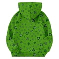 thumbnail image 2 of Mercatoo Boys Girls St 𝐏atricks Day Sweatshirt Children Long Sleeve Hoodies Kids Cloverss Printed Hooded Pullover Tops Clothes, 2 of 6