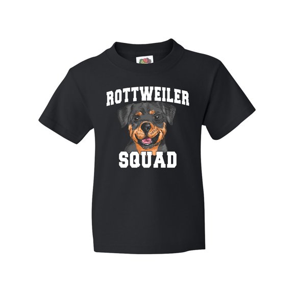 Inktastic Dog Rottweiler Squad Youth T-Shirt
