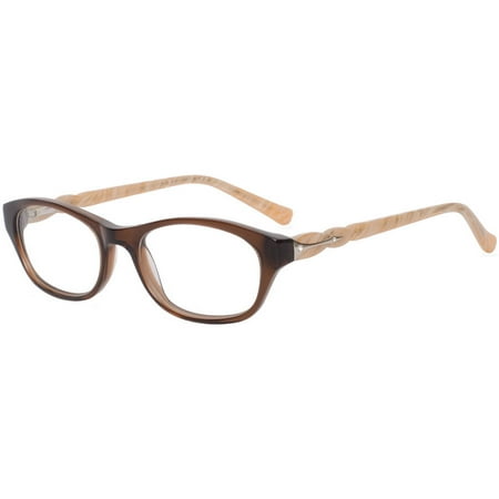 Designer Looks for Less - Petites Womens Prescription Glasses, KOA02429 Brown