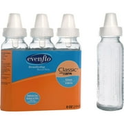 Evenflo Evnfl Gls Btls 8oz 3pk