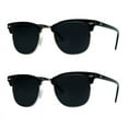 thumbnail image 2 of LifeArt Vintage Round Sunglasses for Men and Women Gradient Gray Lens UV400 Protection Outdoor Shades with Black gold+Black silver +2.75 Magnification Frame 2 Pack, 2 of 5