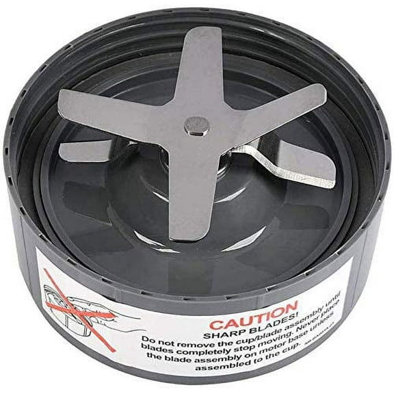 Replacement Extractor Blade for NutriBullet 600w 900w Pro Extractor Series with Silicone Rubber Gaskets Seal O Ring for NutriBullet Blender Blade