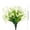 White, variant on COM1950s Artificial Calla Lily Bouquet, 2Pcs Faux Calla Lily Stems, Realistic Plastic Flowers for Outdoor Home Garden, Lifelike Artificial Plants Decor