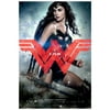 Gal Gadot Autographed Original Batman vs Superman Wonder Woman 27?40 D/S Poster