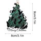 thumbnail image 3 of pstuiky Colgante de árbol de Navidad con forma de gato diseño exagerado para árbol de Navidad coche adorno artesanal de acrílico, 3 of 5