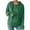 Dark Green #018, variant on Mohiass Womens Oversized Hooded Sweatshirt Long Sleeve Drawstring Cute Hoodie Lightweight Solid Fleece Pullover Tops Beige M