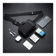 thumbnail image 3 of "Bolsa Bandolera Deportiva E Impermeable Lab.G, Negra ", 3 of 5