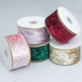 thumbnail image 4 of Maoww Red Velvet Ribbon With Wired Edge DIY Christmas Crafts Christmas Tree Decoration D-IY Craft Bow A, 4 of 6