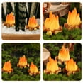 thumbnail image 3 of YSNOOWE 7Pcs Mini Fake Fire Pits Resin Campfire Model Realistic Look for Outdoor Use, 3 of 6