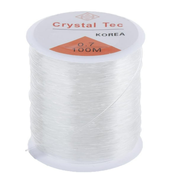 Cristal Elástico Elástico Rebordear Cordón Pulsera Cadena Joyería Que Hace 07 mm
