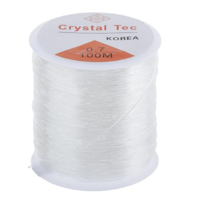Stretchy Elastic Crystal String Cord Thread Perfect for Bracelet, Necklace, Bead Weaving And Other Jewelry Craft Projects - 3 Sizes to Choose 0.7mm