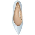 thumbnail image 4 of Journee Womens Pammie Slip On Pointed Toe Kitten Heel Pumps, Widths Available, 4 of 9