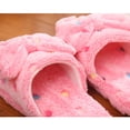 thumbnail image 3 of Zapatillas de casa antideslizantes con lazo, decoración, zapatos de casa, zapatillas de interior para mujer, 3 of 8