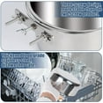thumbnail image 5 of Dog Crate Water Bowl No Spill, 2 Pack Stainless Steel Large Dog Bowls, Hanging Dogs Kennel Water and Food Bowls for Crate Cage，Metal Feeder Dish Coop Cup for Medium Large Dogs Pets, 5 of 6