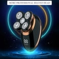 thumbnail image 1 of Electric Razor for Men Bald Head Shaver 5 In 1 Cordless Head Shaver Waterproof Men Electric Shaver USB Rechargeable Grooming Kit, 1 of 8