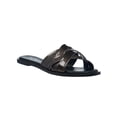 thumbnail image 1 of Sandalia Para Mujer De Piso Casual Cómoda Charol Gris negro 24 Incógnita 108D1C, 1 of 7