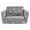 Gray-KS004, variant on Sofa Bed for Kids, Chair and Floor Couch for Playroom, Folding Toddler Chair, Soft Plush Fold Out Kids Couch Sofa Glow in The Dark, Comfy Baby Recliner for Girls Boys