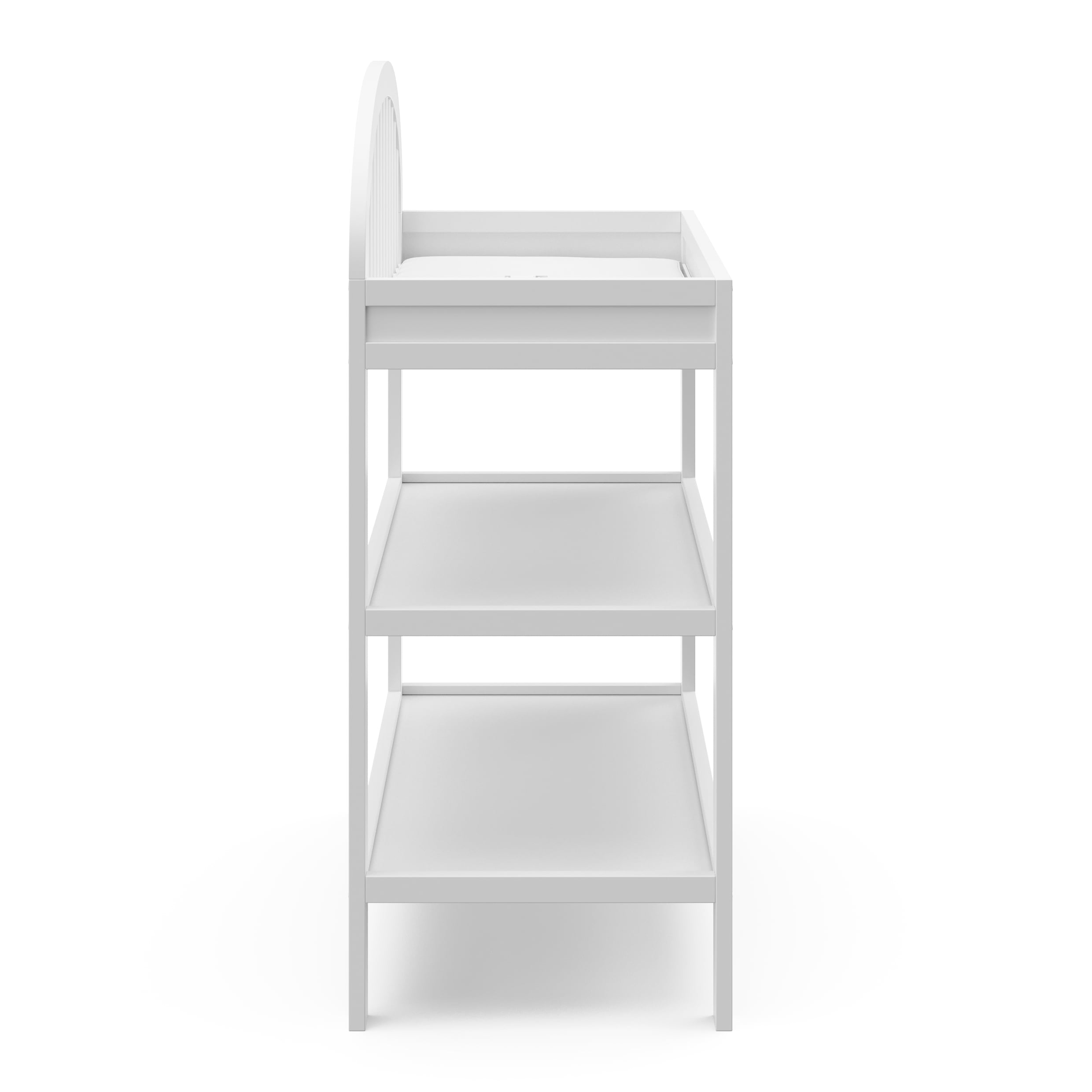 Graco Olivia Infant Wood Changing Table with Changing Pad, White