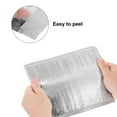 thumbnail image 3 of Reusable Thermal Insulation Bags,15.7x13.8 Inch  Insulation Aluminum Foil Pearl Cotton Bag for Food, 25pcs, 3 of 6