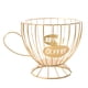 thumbnail image 1 of Injueey Soporte para cápsulas de café negro, solución de almacenamiento elegante para cesta de almacenamiento de cápsulas de cocina o Cocina y Comedor taza de té de oro, 1 of 6