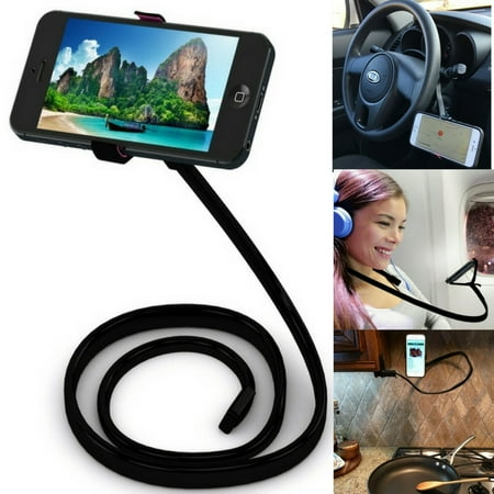 Cell Phone Holder, Best Smartphone Stand, Better Than a Tripod. Gooseneck Adjustable arm with Removable Mount for Desk, Table or Bed. Universal Fit iPhone, Samsung Galaxy. Lifetime (Best Postcard App Iphone)