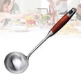 thumbnail image 1 of YSNOOWE Long Handle Soup Spoon 1Set for Cooking and Serving Soup in Dining Room, 1 of 8