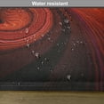thumbnail image 5 of Ambesonne Spires Place Mats Set of 4, Surreal Waves Spiral Art, Standard Size, Red, 5 of 5