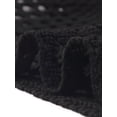 thumbnail image 5 of INSPIRE CHIC Women's Two Piece Crochet Coverups Beach Hollow OutKnitted Short Cami Tops Skirt Set L Black, 5 of 6