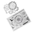 thumbnail image 1 of Christmas Stamps, DIY Clear Stamps Deer Snowflake  For Greeting Cards For Diaries, 1 of 8